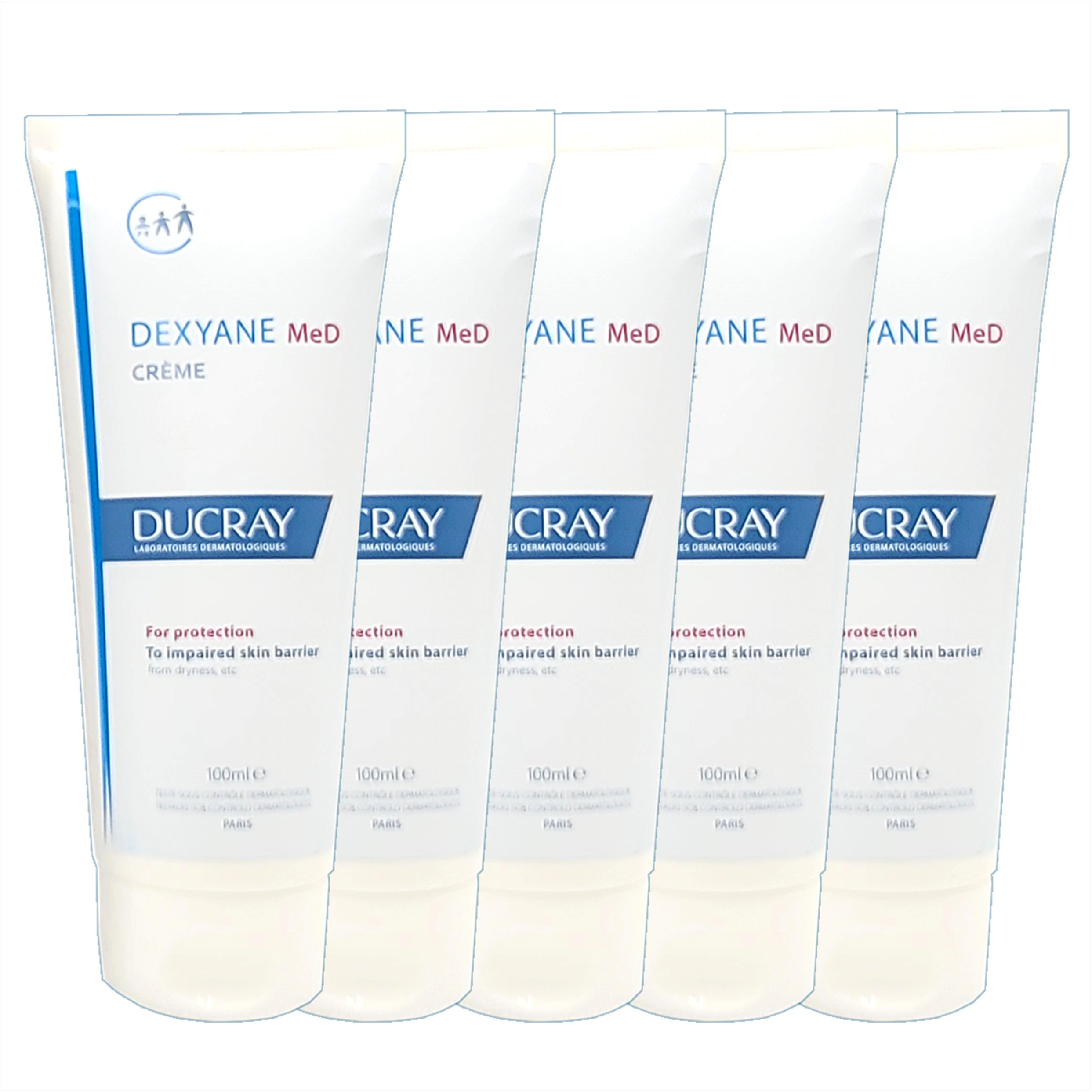 듀크레이 덱시안 메드 MED 크림 MD DUCRAY DEXYANE 100ml, 5개 - 메인 이미지