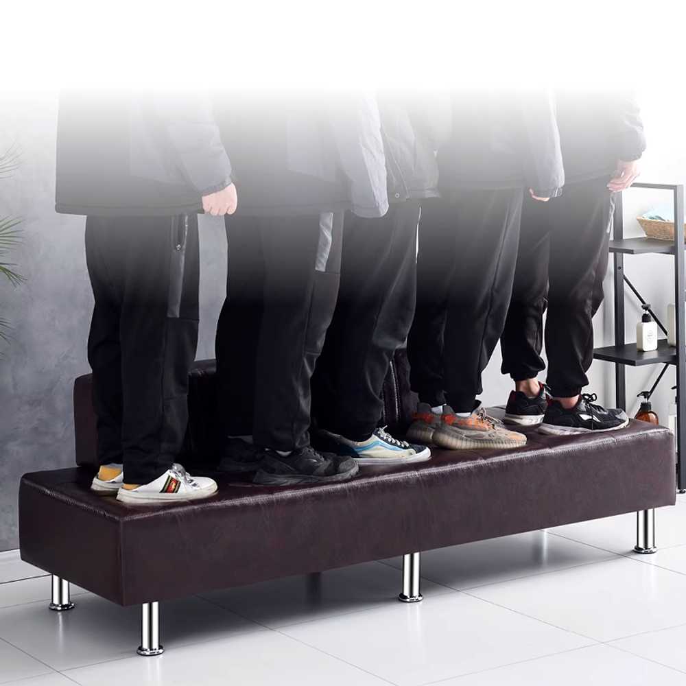 병원소파 대기실 동물병원 라운지 스크린골프장 요양원 130cm - 상세 이미지 4