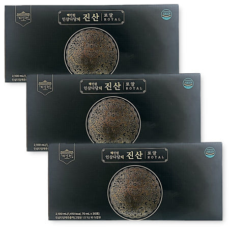 혜민원 진산 로얄 인삼다당체 부모님선물 3박스