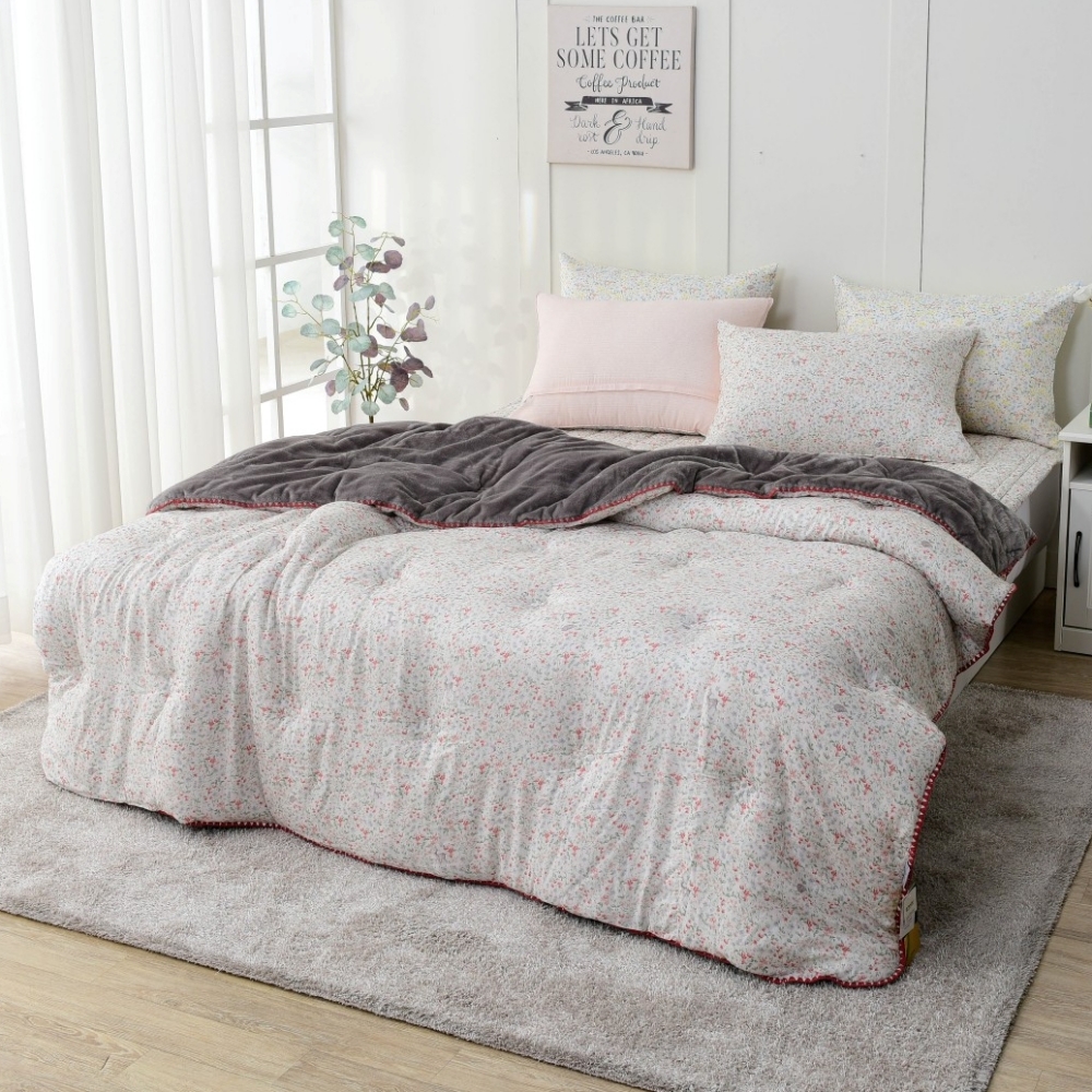 멜루나 겨울 극세사이불 양면 텐셀모달100 극세사 차렵이불 설운 SS