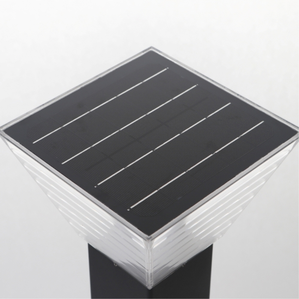 LED 태양광 잔디등 큐브 S-413 1M 전구색 주광색 겸용 스위치형 정원등 비츠온 - 상세 이미지 2