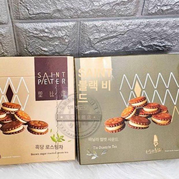대만 단수이 누가크래커 정식수입품 초코맛 후추 누가 치즈 세인트피터 커피맛 간식 치오지 18개입 - 상세 이미지 3