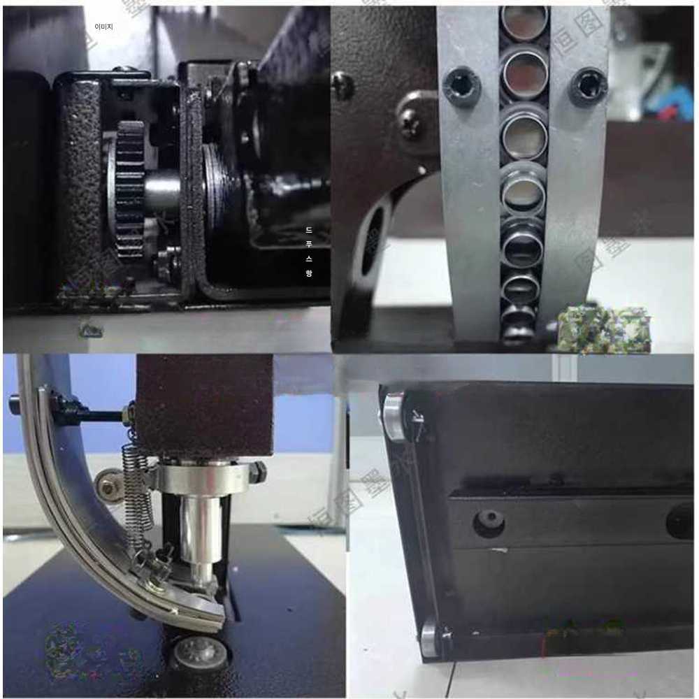 원단 펀칭기 천막 타프 천 구멍 아일렛 가공 기계 10mm-반자동 펀칭기 - 상세 이미지 3