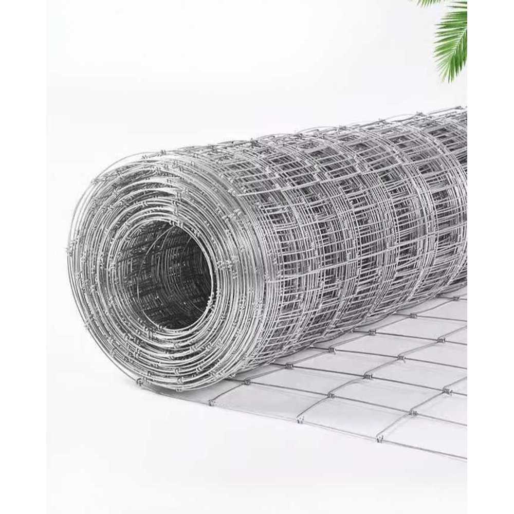 아연 철망 도금 처리 펜스 건축 자재 울타리망 닭장 A형 1.0m-20cm-2.0T-100m - 상품 이미지