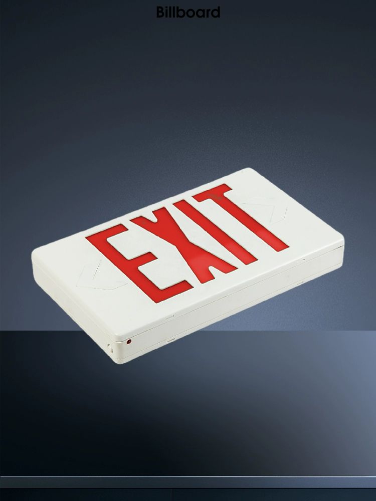 비상구유도등 EXIT 소방 빌딩용 표지판 복도 표시판 비상구 비상등 대피 화재 안내판 출구 단면 그린 - 상세 이미지 5