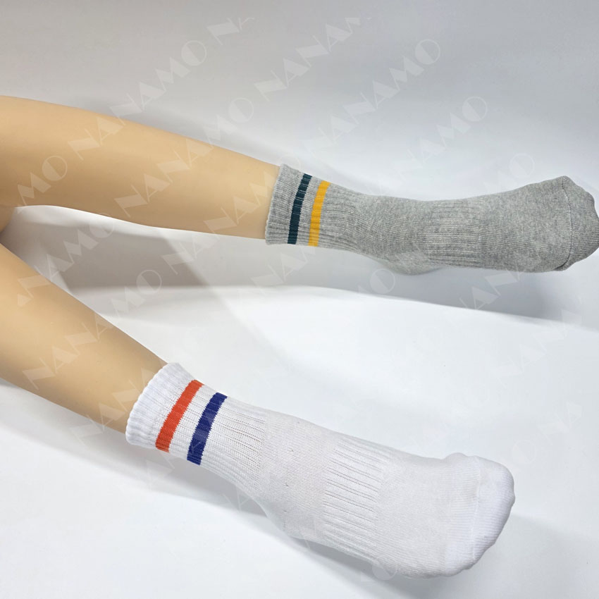 앙드레김 여성 뒤틀림방지 이선 포인트 스포츠 중목 양말 4켤레 이미지 6