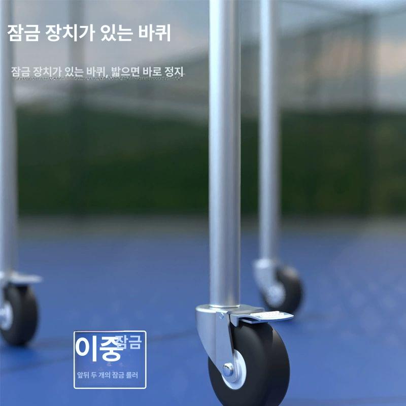 테니스 볼 카트 보관함 수거함 바구니 연습 회수 수납 이동식 본품 수거 수거기 수집기 테니스 카트 180개 가방포함 - 상세 이미지 4
