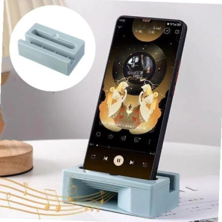 중국OEM 스피커거치대 스마트폰 스피커 거치대 캠핑 무전원 소리 증폭기