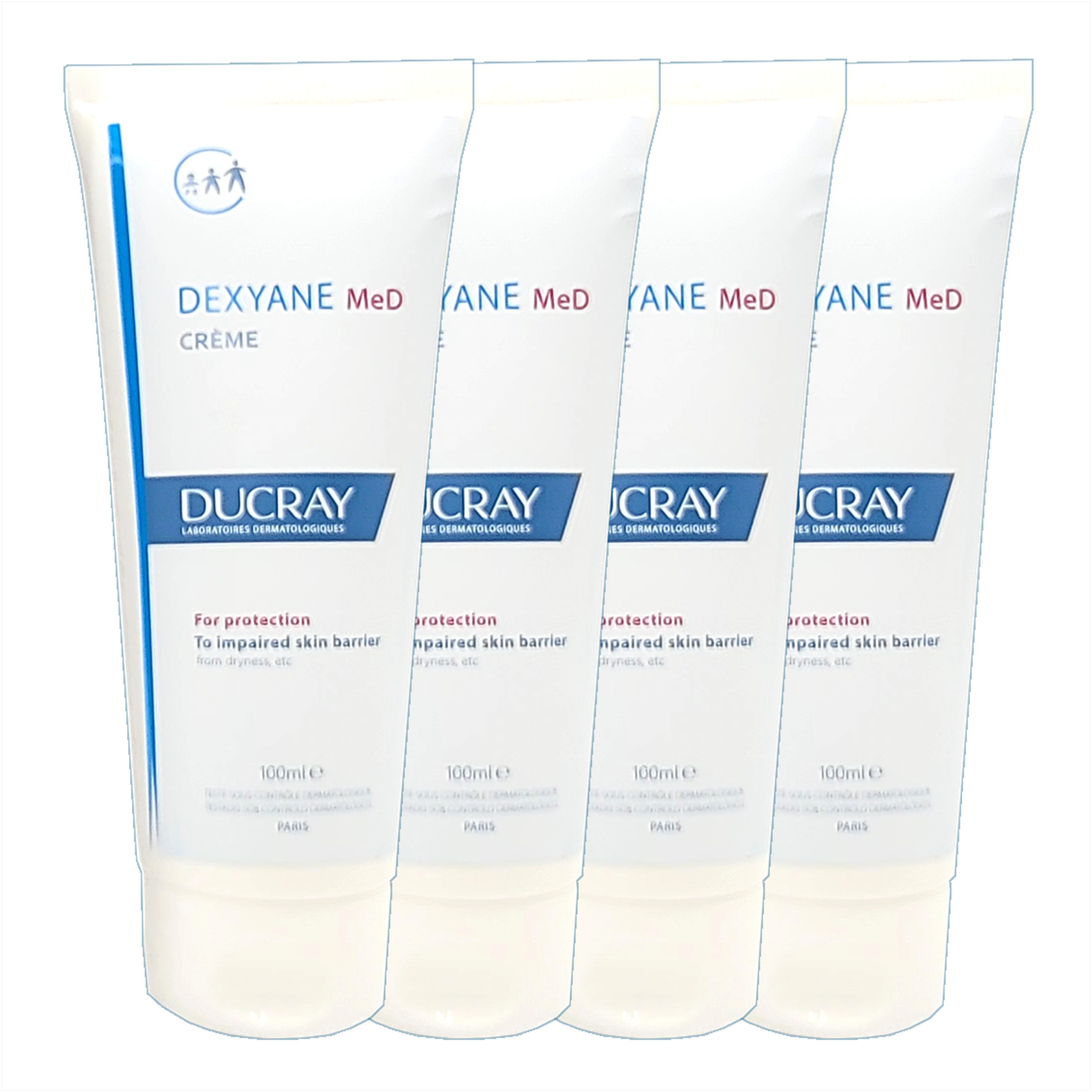 덱시안 메드 크림 듀크레이 DUCRAY DEXYANE MED 정식수입 100ml, 4개 - 상품 이미지