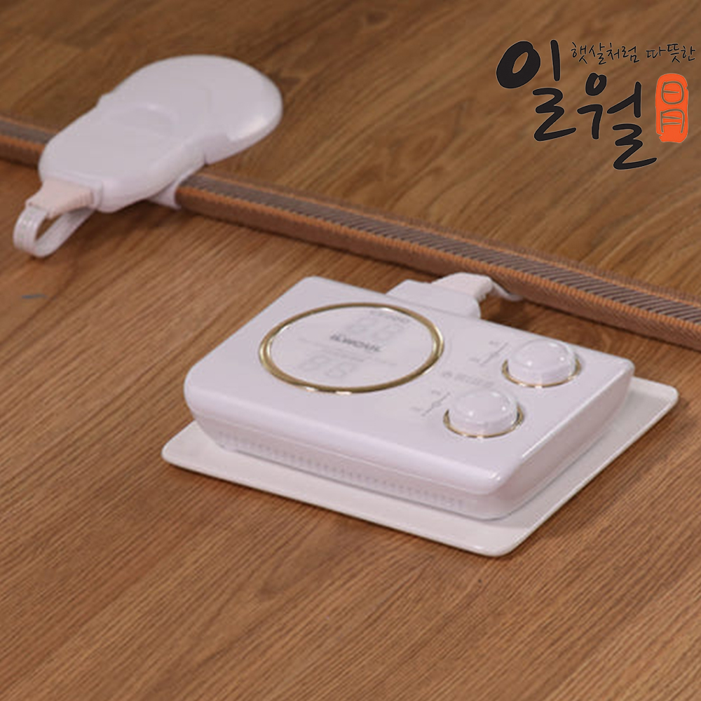 일월 카본마루 거실용 카페트매트 좌우분리난방 전기매트 대형, 240x183cm