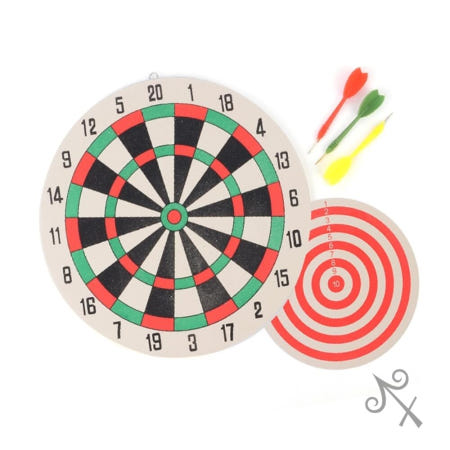 캔캔토토 양면 벽걸이형 미니 다트 돌림판 회전판 룰렛게임 단체게임