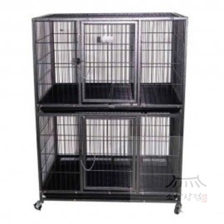 소망상점 갓펫 2단 진도 파이프장 - 중형 고양이철장 개울타리