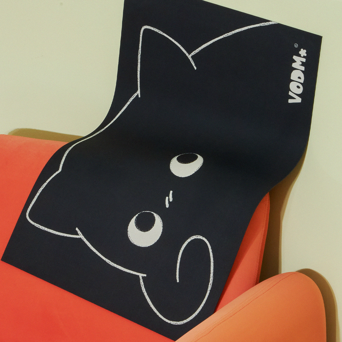 Graphic Utlity Mat Crankycat, 40x60cm - 상세 이미지 3