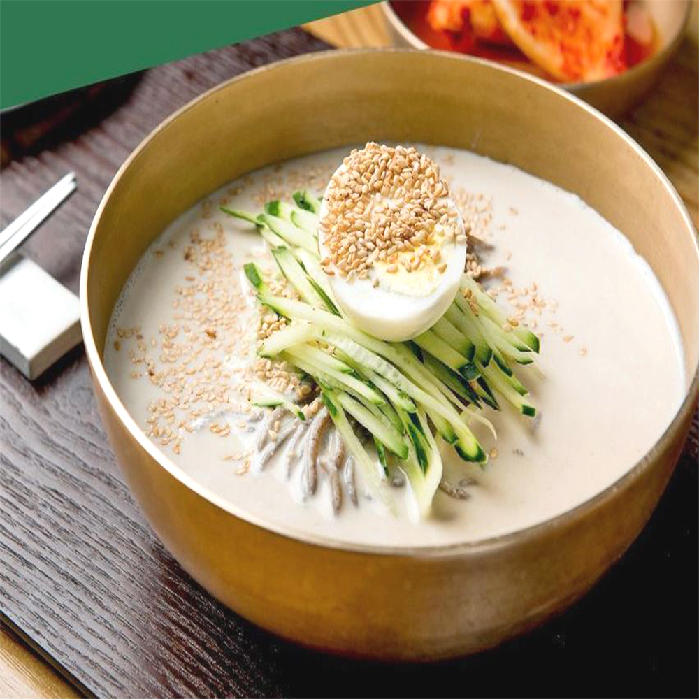 간편식 고소한 콩국수 6인분 생면 콩가루 별미 음식 - 상세 이미지 2