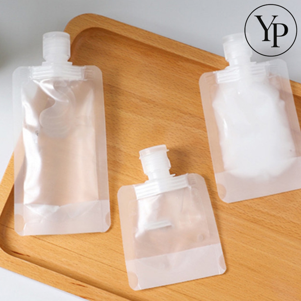 튜브형 소분 용기 샴푸 크림 로션 캐리어 여행용 수영장 스킨 샘플 PET - 상품 이미지