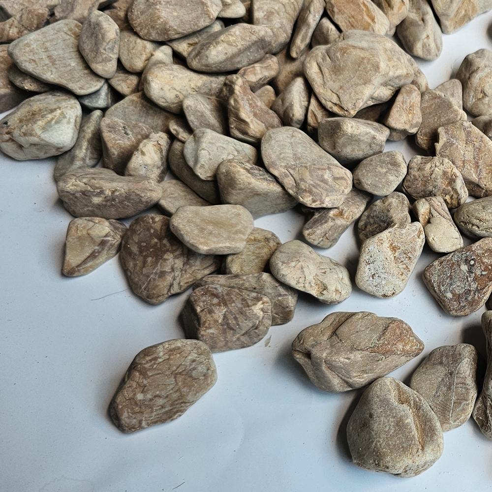 목문석자갈20-30mm(15KG 1포)  나무무늬돌 해미석갈색자갈 - 상품 이미지
