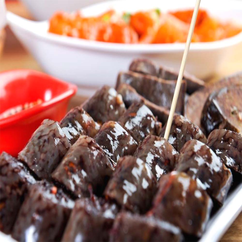 토종 찹쌀 순대 500g 전통 야채 냉동 간편 술안주 - 상세 이미지 5