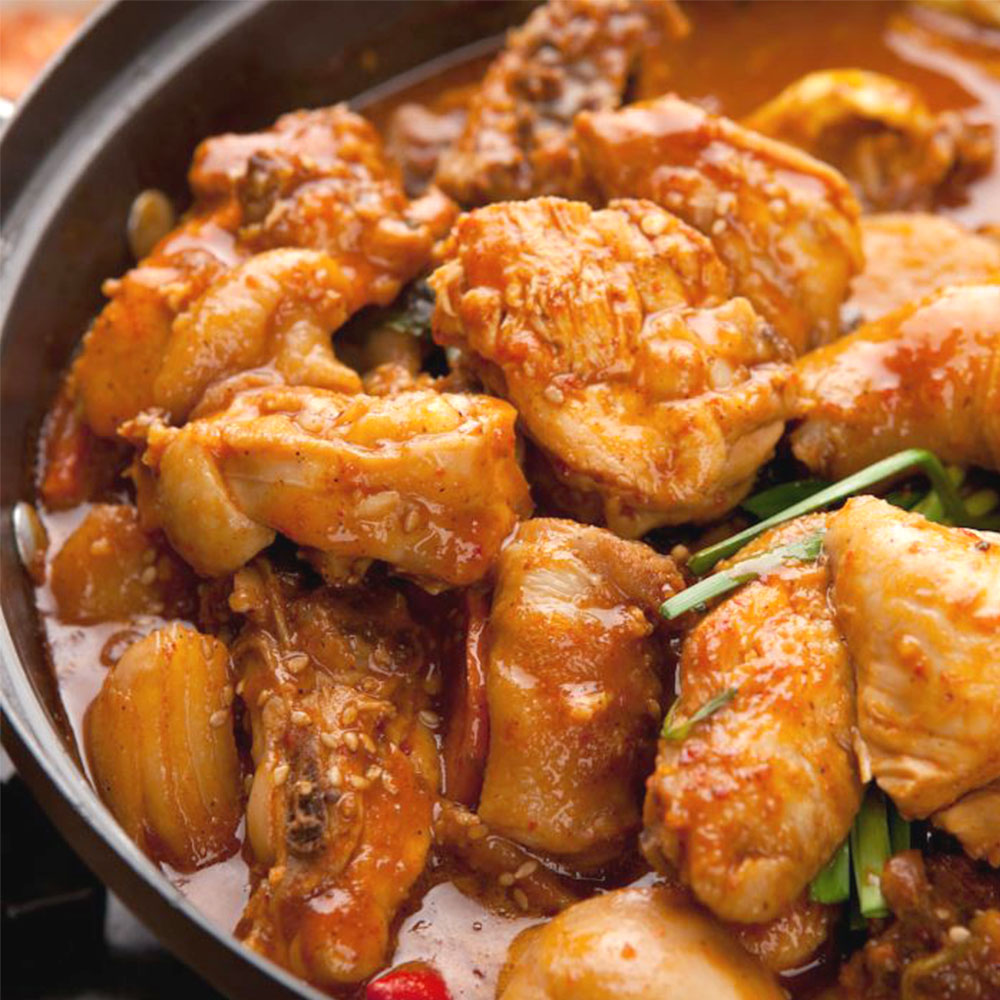 맛있는 숙성 닭볶음탕 1.3kg 캠핑 술안주 국물 요리 - 상세 이미지 4
