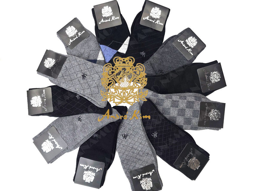 앙드레김 프리미엄 남성 신사 정장양말 6켤레