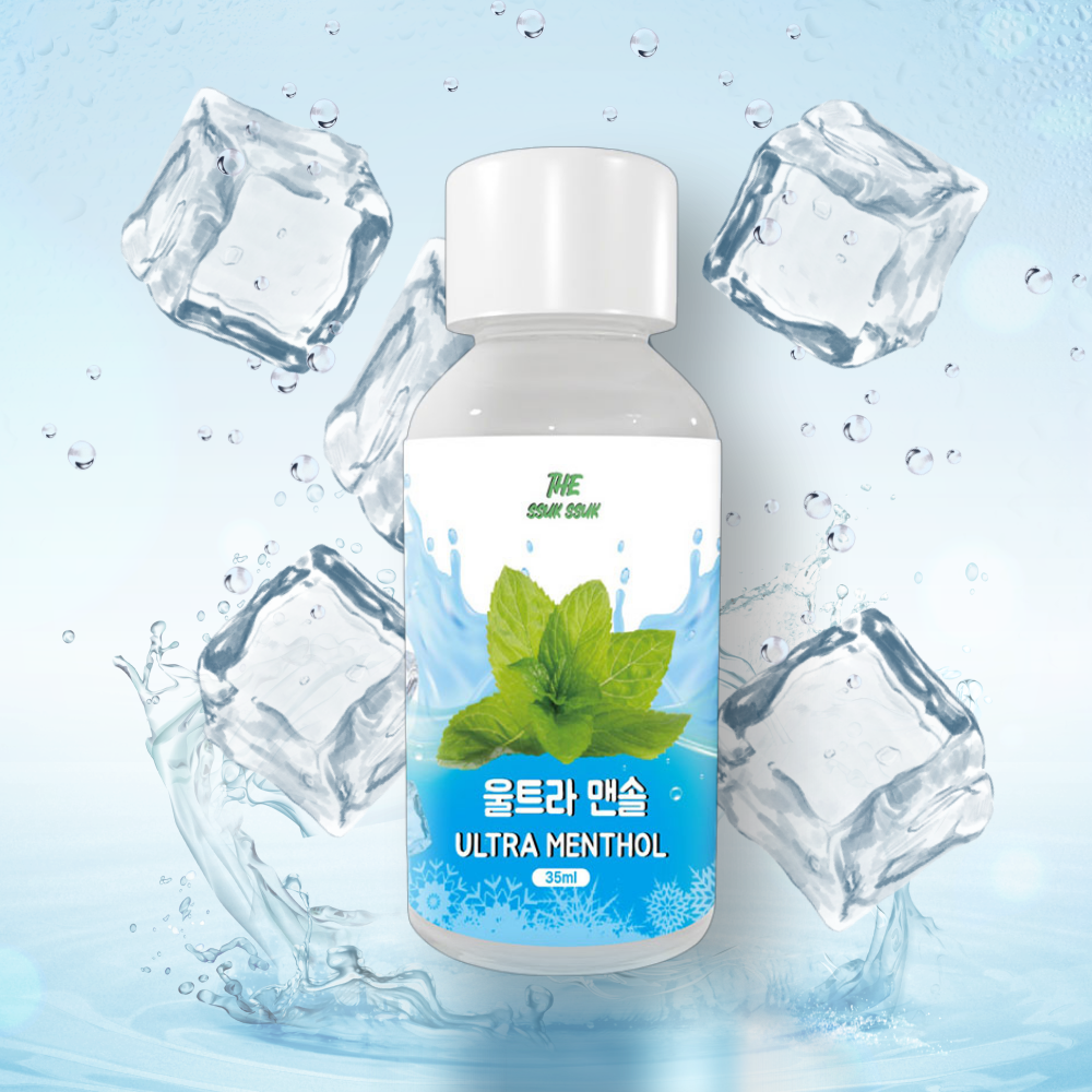 전자담배액상 전담 액상 니코틴 무 만들기 향료 울트라 멘솔 30ml