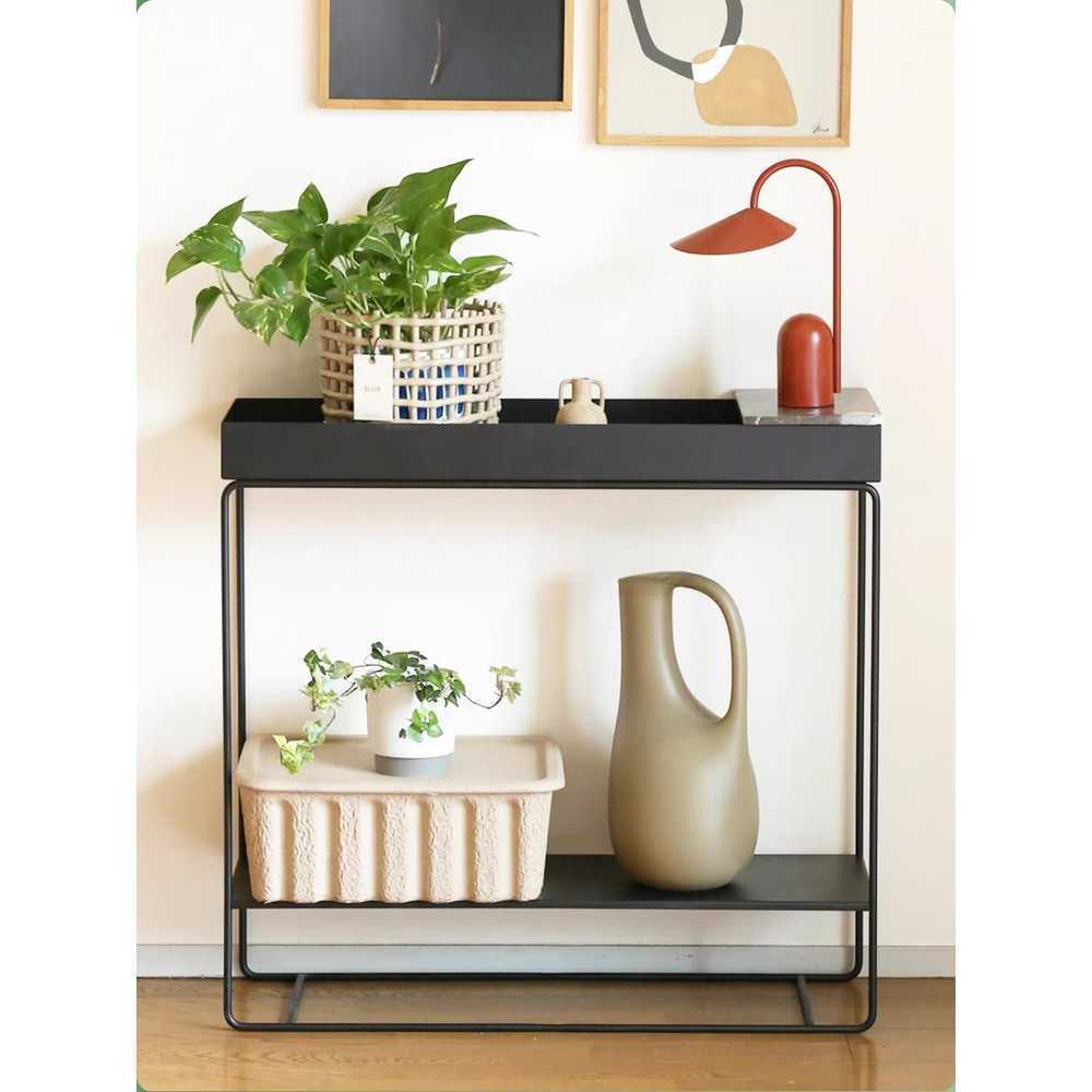 철제 파티션 사무실 플랜트박스 화분 수납 인테리어 핑크 60x25x80cm - 상세 이미지 5
