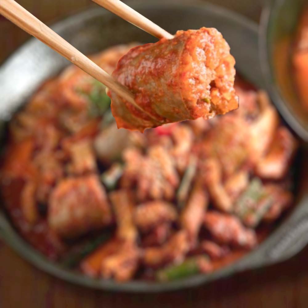 수제 직화 순대곱창볶음 350g야식 캠핑 술안주 - 상품 이미지