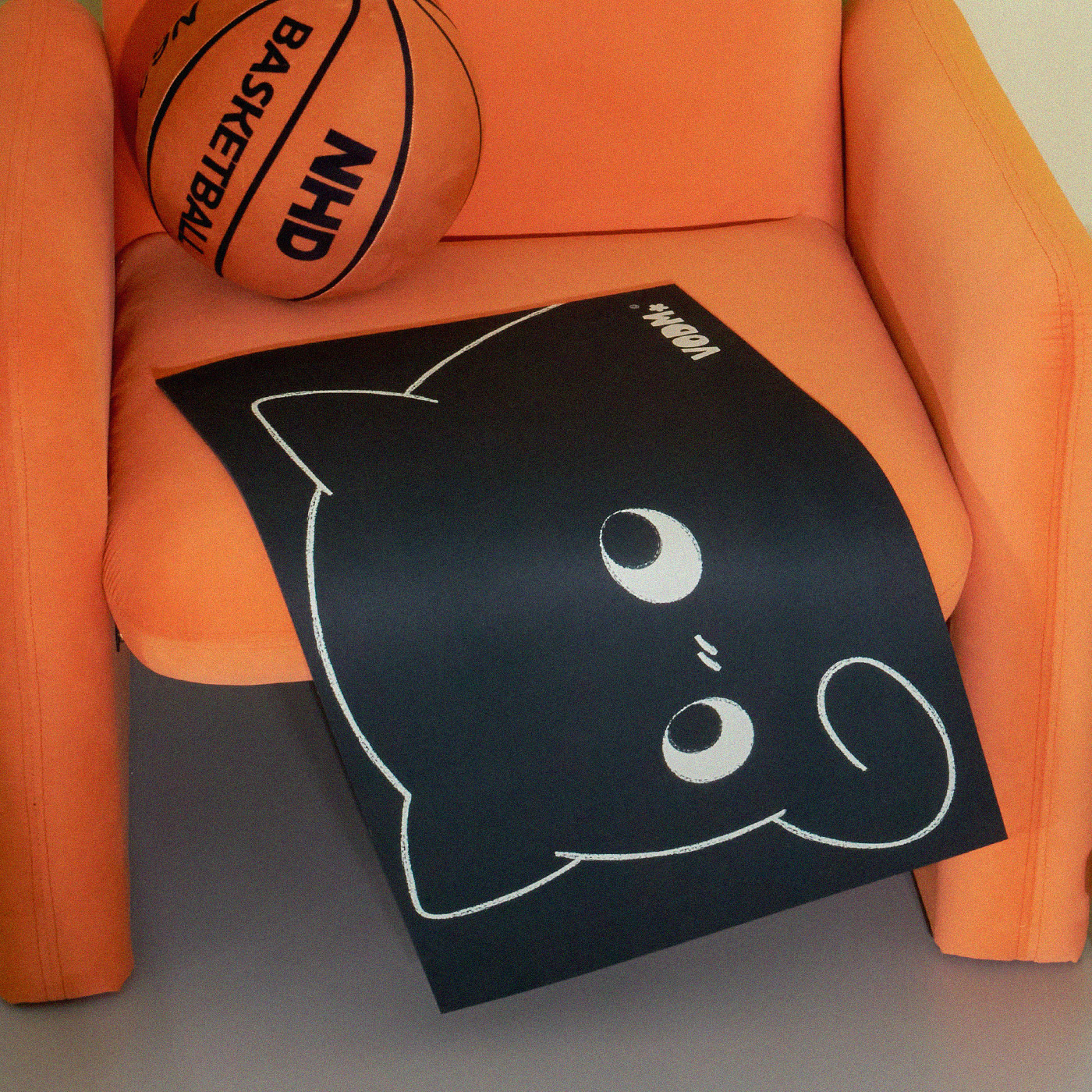 Graphic Utlity Mat Crankycat, 40x60cm - 상세 이미지 4