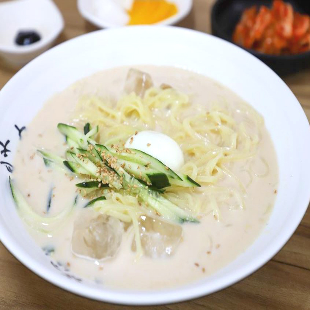 간편식 고소한 콩국수 6인분 생면 콩가루 별미 음식 - 상세 이미지 4