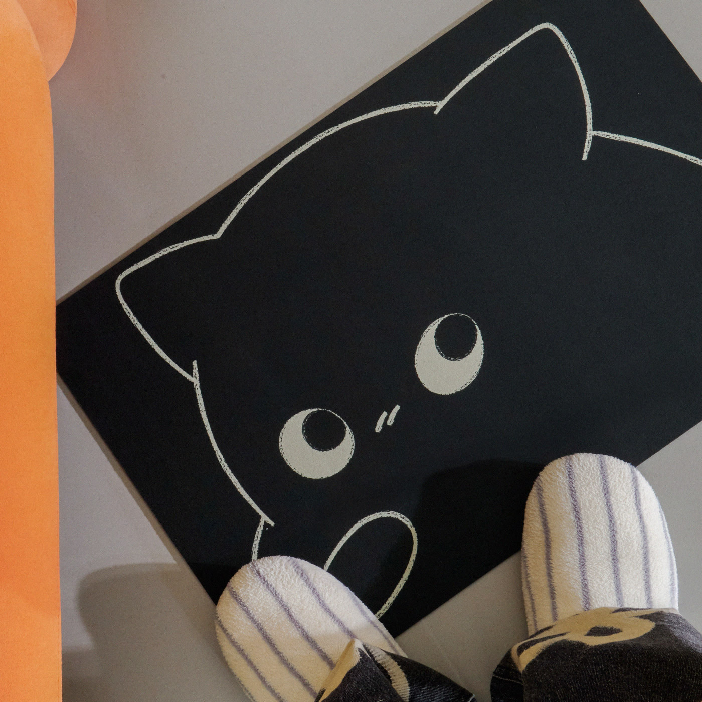 Graphic Utlity Mat Crankycat, 40x60cm - 상세 이미지 5