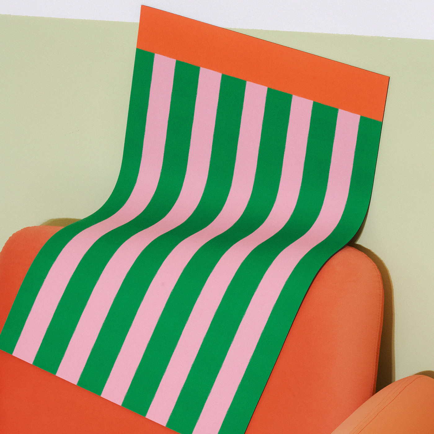 Graphic Utlity Mat Greenpink, 40x60cm - 상품 이미지