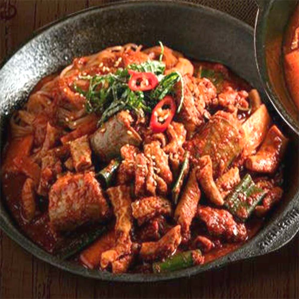 수제 직화 순대곱창볶음 350g야식 캠핑 술안주 - 상세 이미지 3