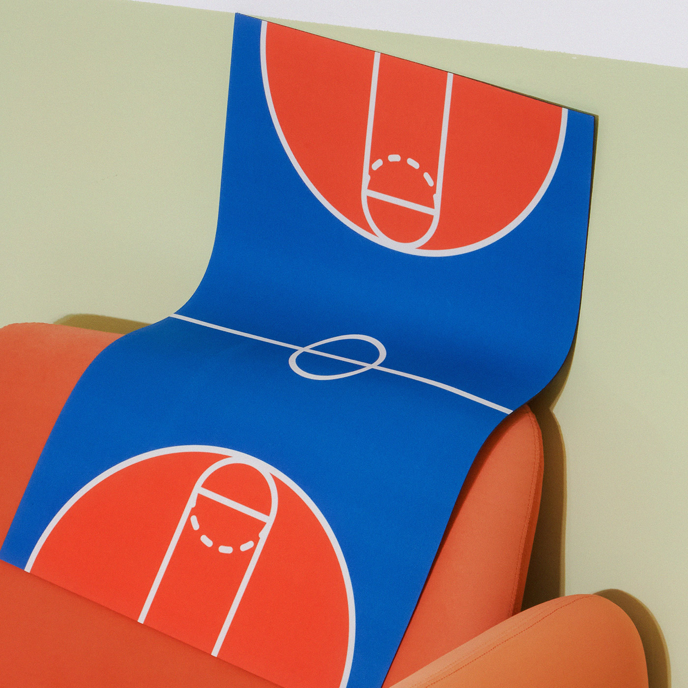 Graphic Utlity Mat Court, 40x60cm - 상세 이미지 3