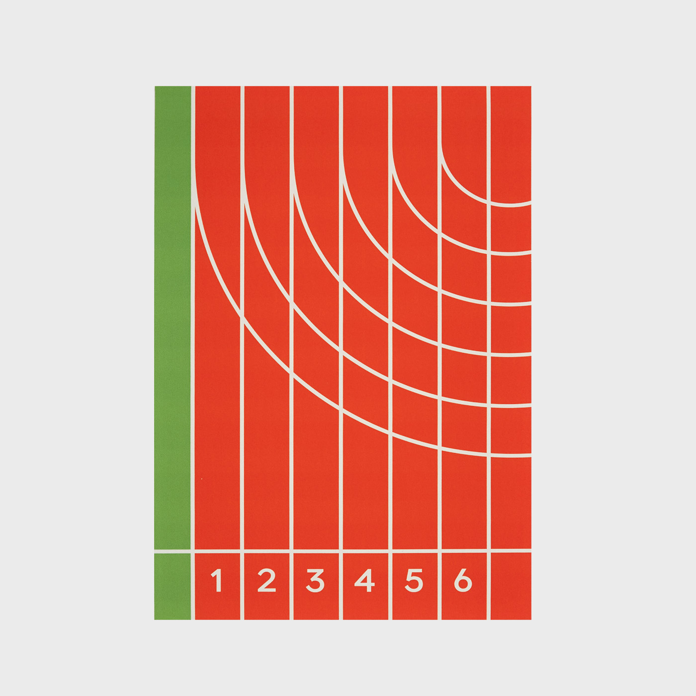 Graphic Utlity Mat Track, 40x60cm - 상세 이미지 2