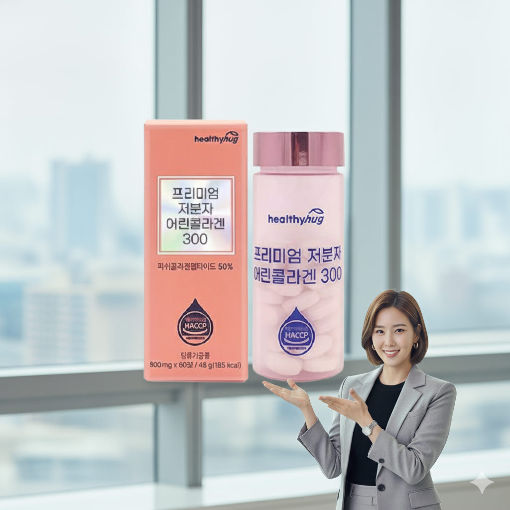 프리미엄 저분자 어린콜라겐 콜라겐 60정 - 상품 이미지