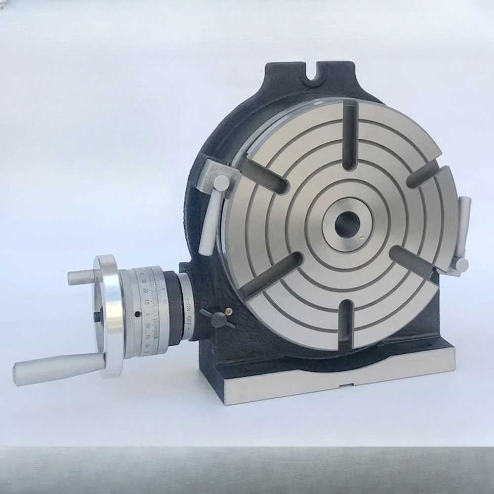 틸팅 밀링 테이블 로터리 회전 정밀 금속 절삭 공구대 4인치 플레이트 110mm - 상세 이미지 2