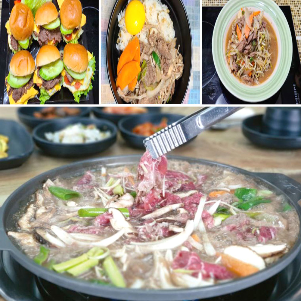 횡성 한우 소불고기 캠핑 혼술 술안주 전골 - 상품 이미지
