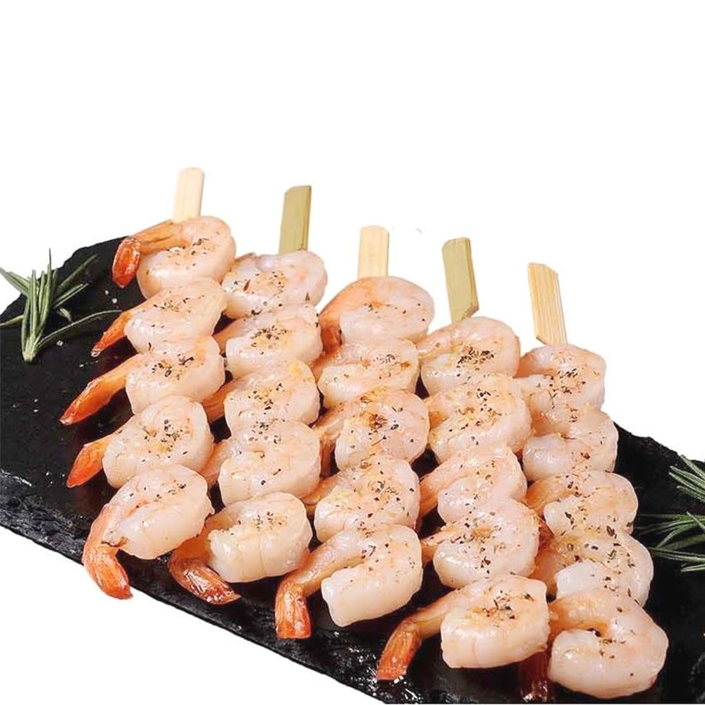 맛있는 허브갈릭 새우꼬치 5개입 캠핑 혼술 간단 술안주 - 상세 이미지 4