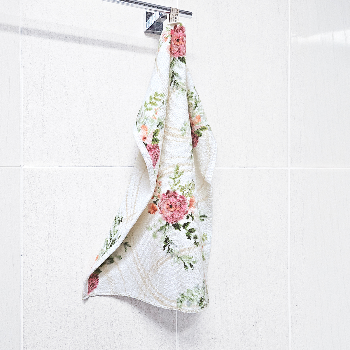 훼이라 스위트플라워즈 핸드타월 37x50cm 독일직수입 부드럽고 먼지없는 프리미엄 수건 선물 - 상세 이미지 2