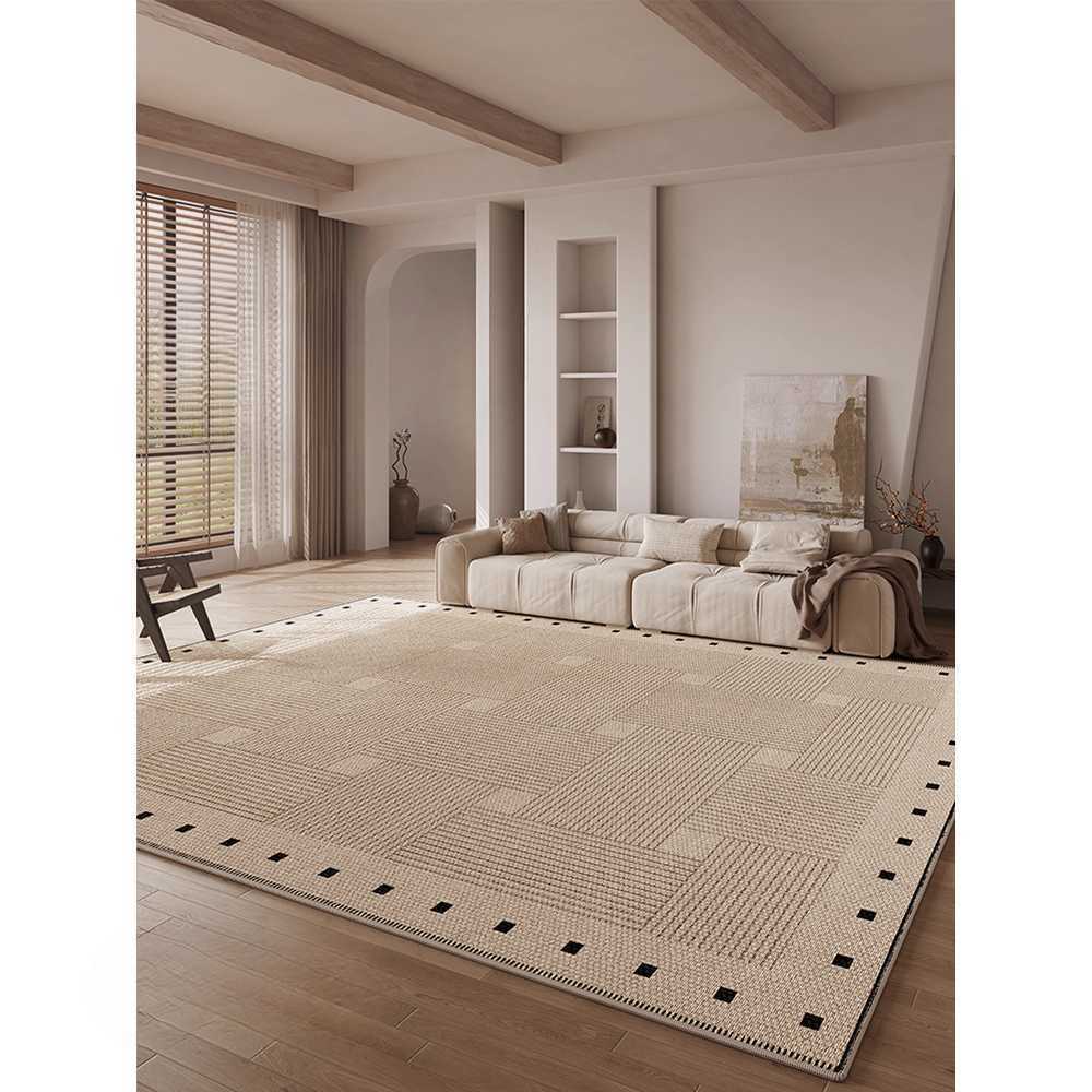 대형 러그 거실 전용 포근한 극세사 카페트 매트 A형 140x200cm - 상품 이미지