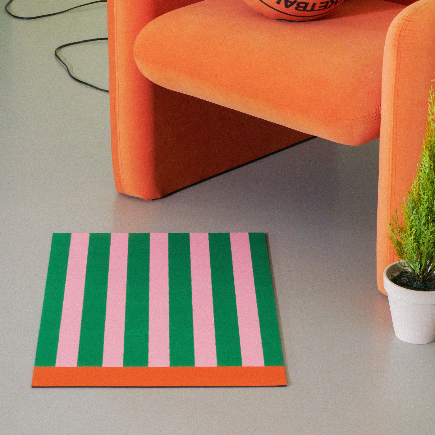 Graphic Utlity Mat Greenpink, 40x60cm - 상세 이미지 4