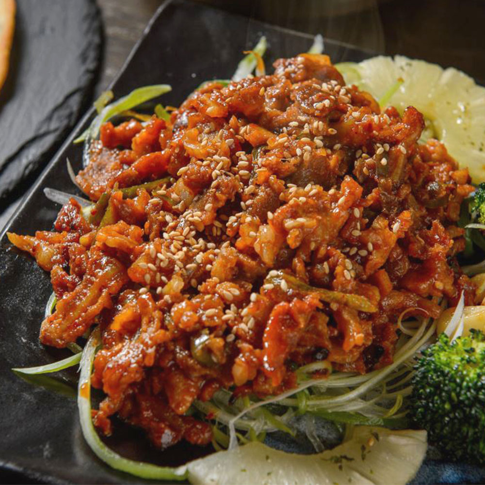 매콤한 숙성 불오돌뼈 370g 술안주 야식 캠핑 요리 - 상세 이미지 4