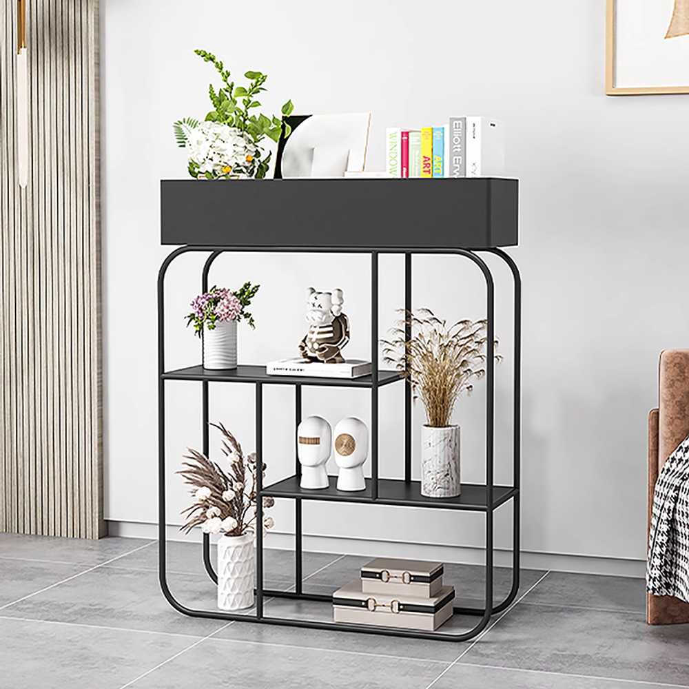 사무실 플랜트박스 파티션 철제 화분 공간분리 받침대 블루 80cm - 상세 이미지 2