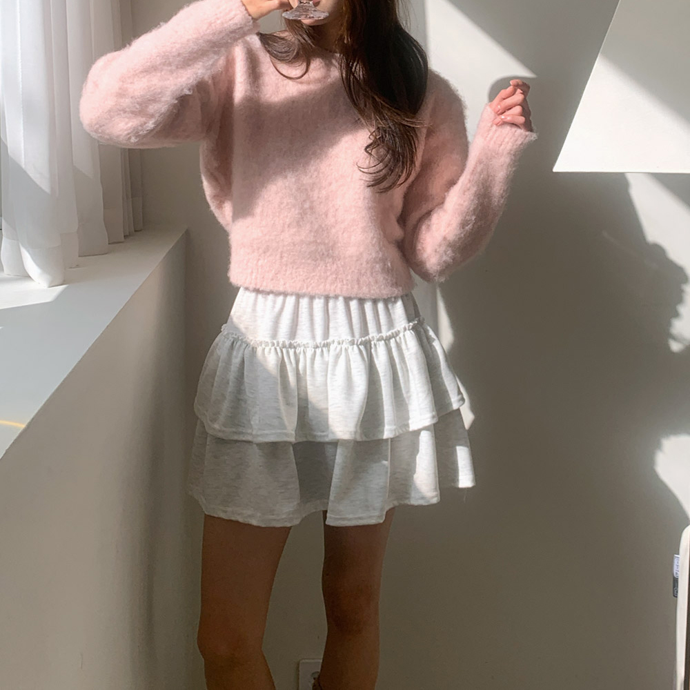데일리즈 러플스커트 캉캉미니스커트 데일리 에이라인치마 자체제작 - 상세 이미지 3