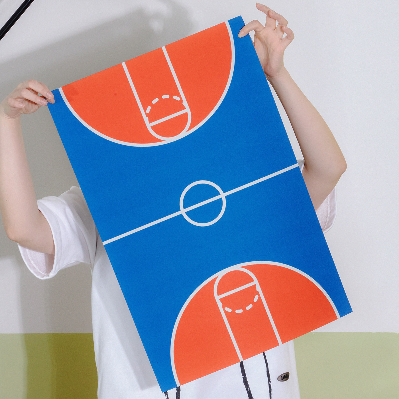 Graphic Utlity Mat Court, 40x60cm 이미지 6