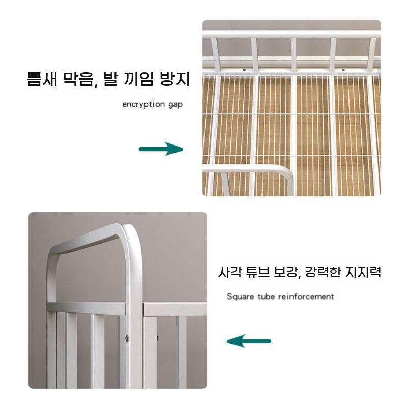 강아지 철제 침대 애견 고양이 수면 대형견 쇼파 실내 - 상세 이미지 3