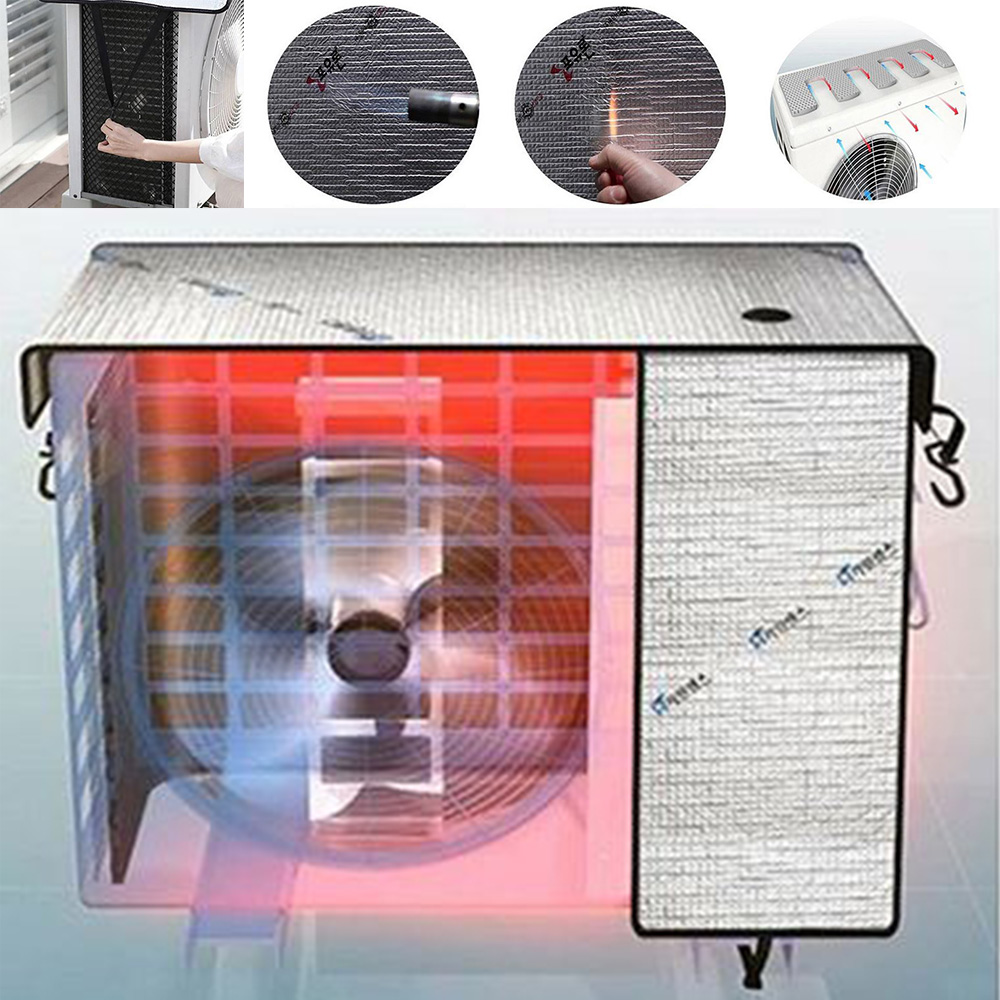 실외기 안전 커버 화재 예방 EVA 에어컨 보호막 - 상품 이미지