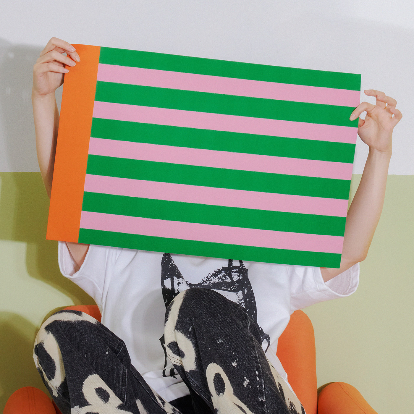 Graphic Utlity Mat Greenpink, 40x60cm 이미지 6