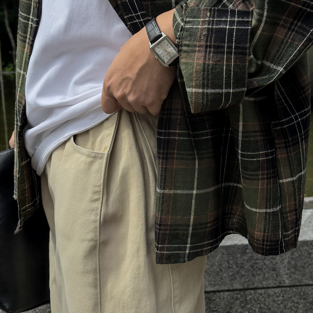 벌룬팬츠 치노팬츠 남자통바지 - 상세 이미지 3
