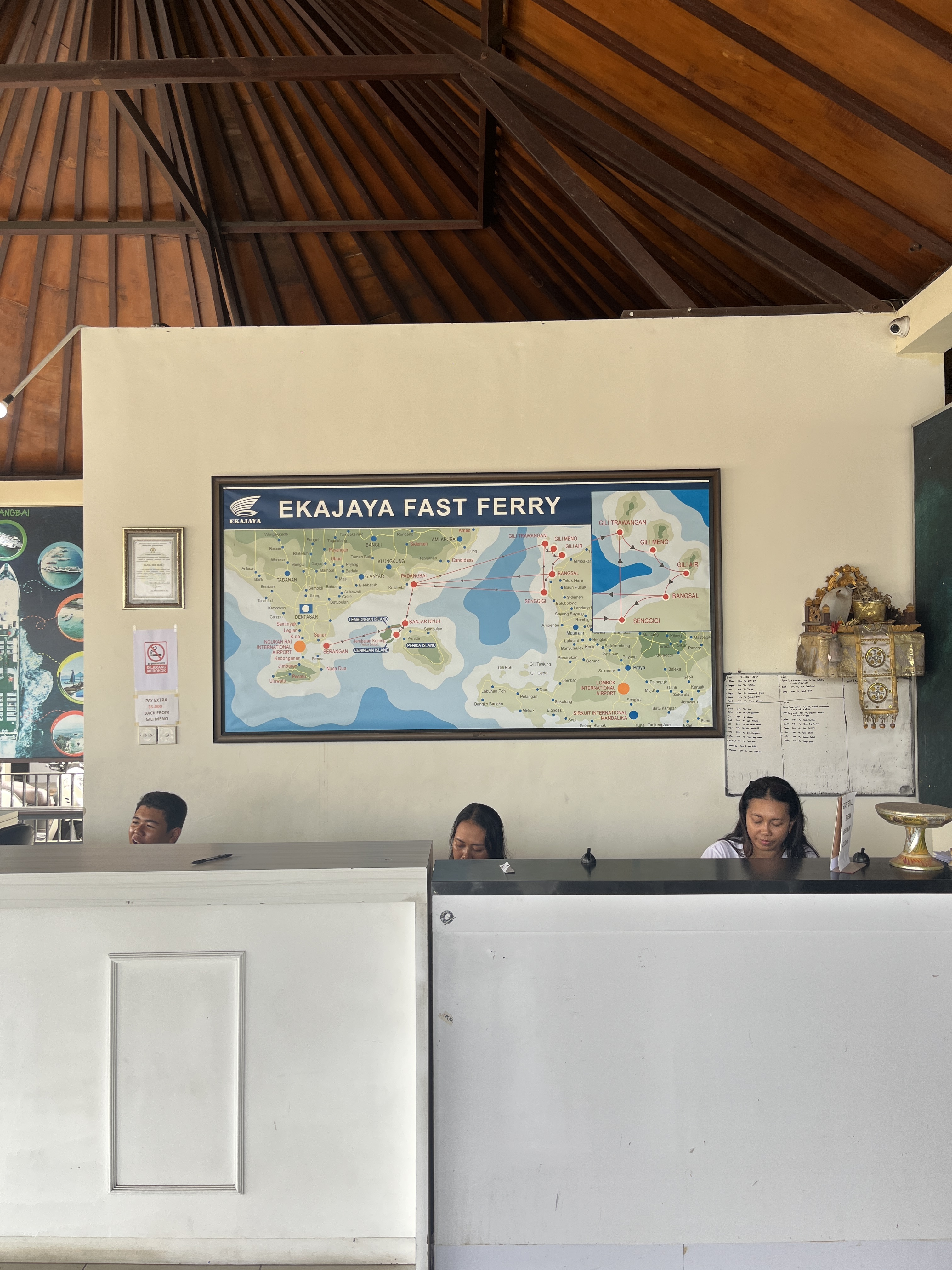[발리] 즉시확정 길리 Ekajaya 페리 티켓 편도 티켓 빠당바이 에카자야 이미지 4