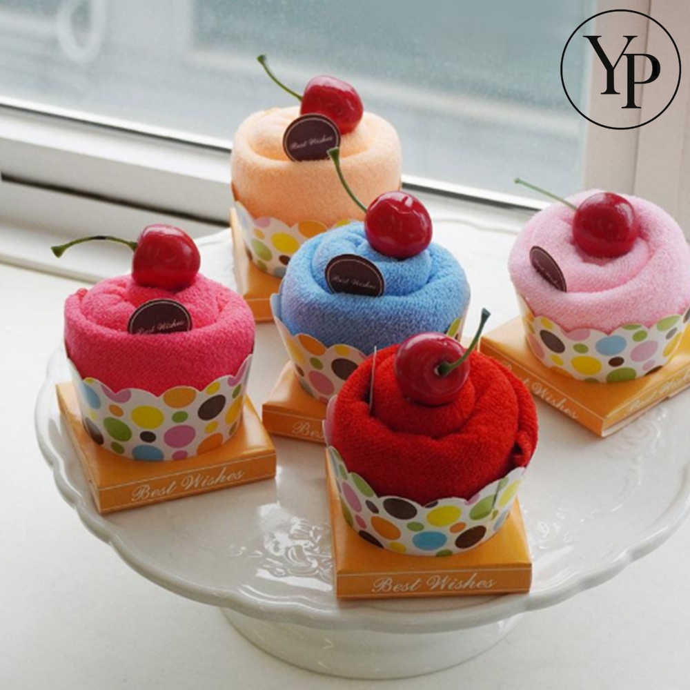 컵케이크 수건 답례품 돌잔치 어린이집 생일 교회 단체 개업 선물 패키지